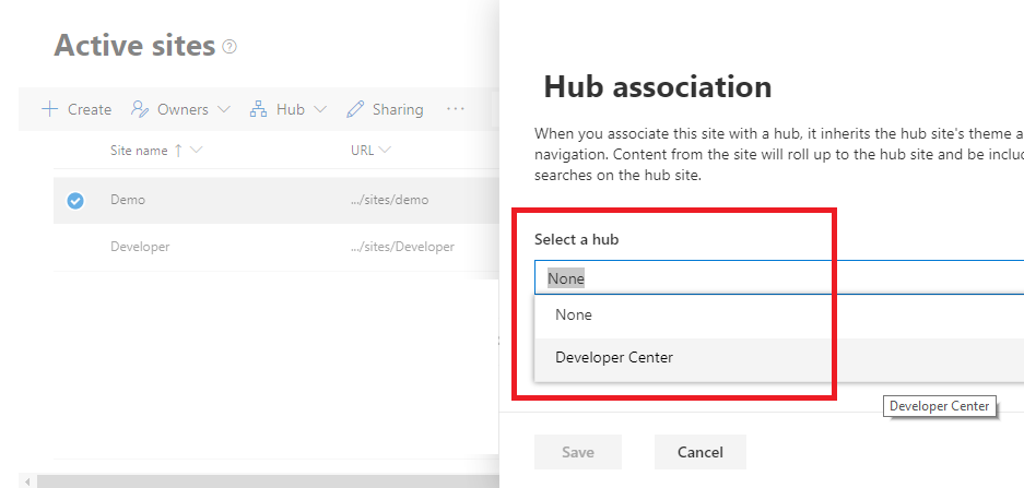 What Is Hub Site And How To Manage It From Admin Center